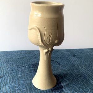Pottery Goblet